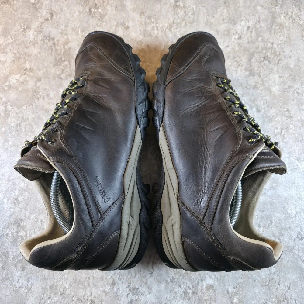 Meindl Pflege II Leather Hiking Shoes Men 13 EE Wide Gore-Tex Made In ITALY